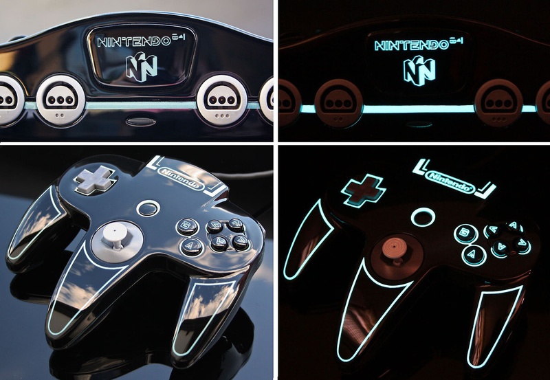 Illustration for article titled An N64 That Looks Like It's Straight Out of Tron